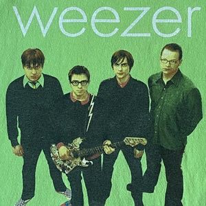 Weezer Green Album T-shirt XL